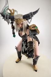 Cori Sindragosa Fighting Pose With Axe 